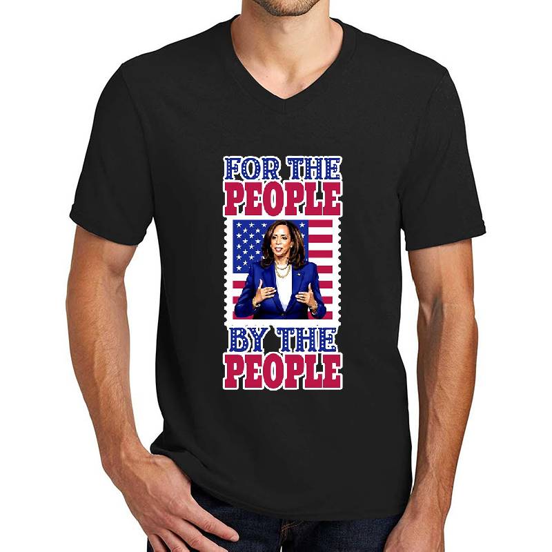 Kamala Harris 2024 for the People by the People Youth T-Shirts