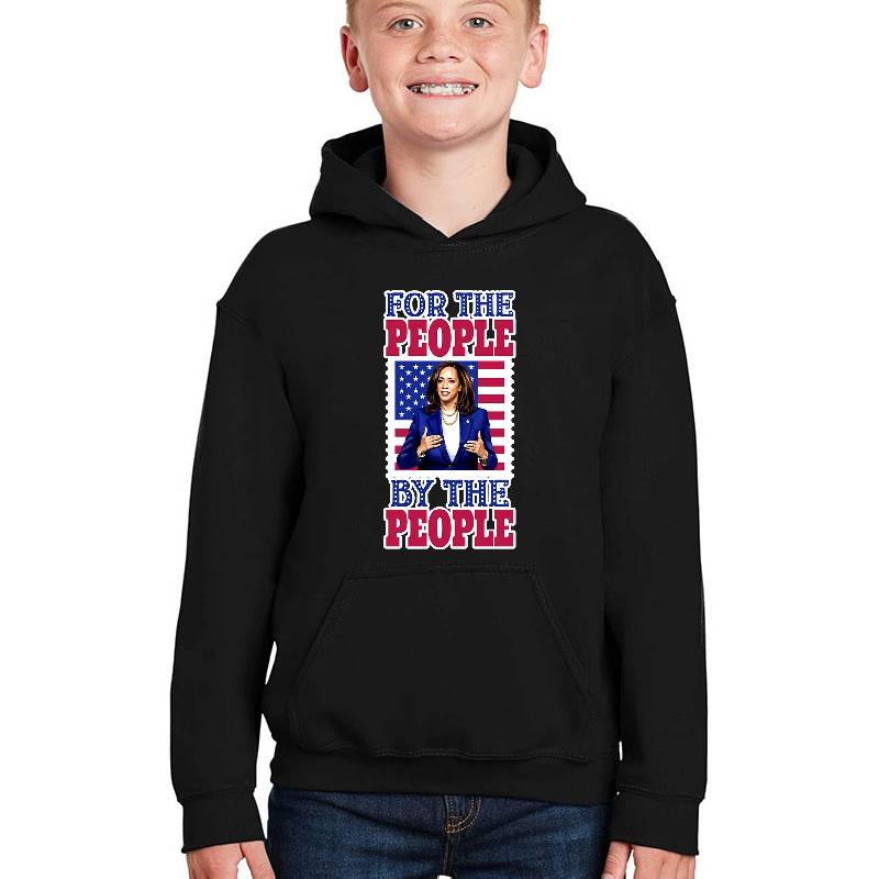 Kamala Harris 2024 for the People by the People Youth T-Shirts