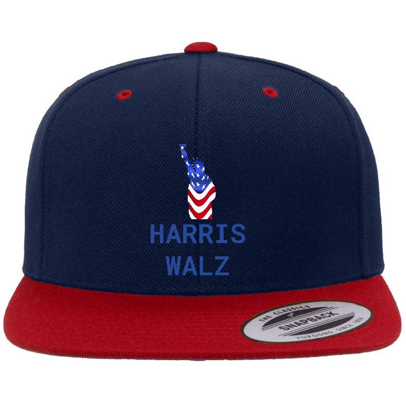 Statue of  Liberty Harris Walz Unisex Polo Jersey Sport Shirts