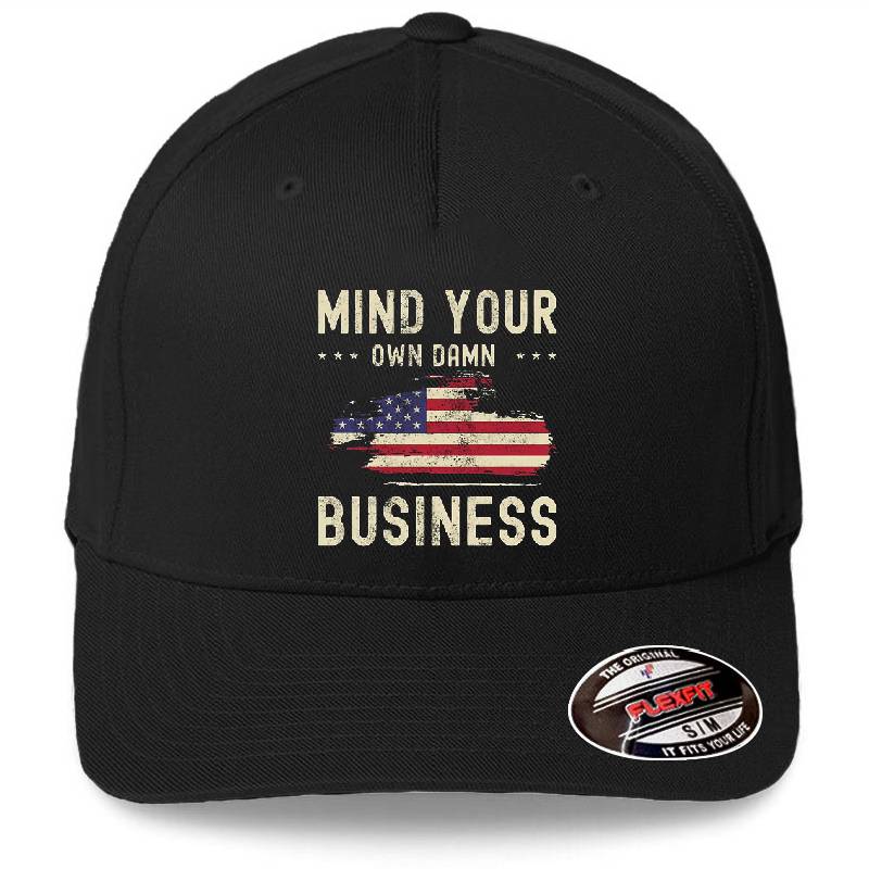 Mind Your Own Damn Business American Flag Quote 2024 Unisex Polo Jersey Sport Shirts