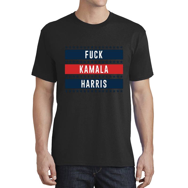 Fuck Kamala Harris Premium Flat Bill Snapback Caps