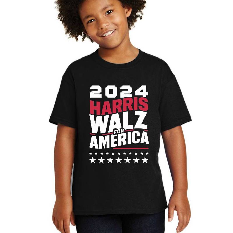harris walz for america Youth Hooded Sweatshirts