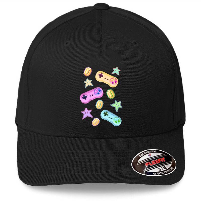 Gamer Candi Premium Flat Bill Snapback Caps