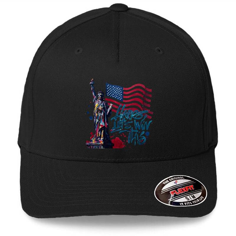  harris walz for america Richardson Premium Trucker Snapback Caps