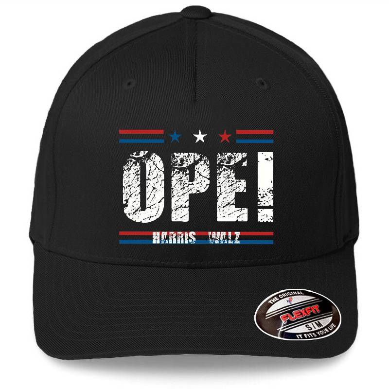 Ope Walz Tim Walz Harris Walz 2024 Premium Flat Bill Snapback Caps