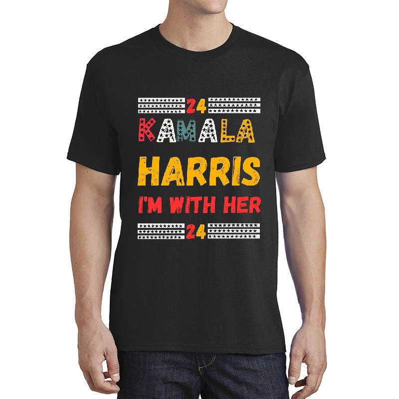 Womens Kamala Harris 2024 Support I'm with her Kamala Harris 2024 retro gift for him her Women Underwear Panties