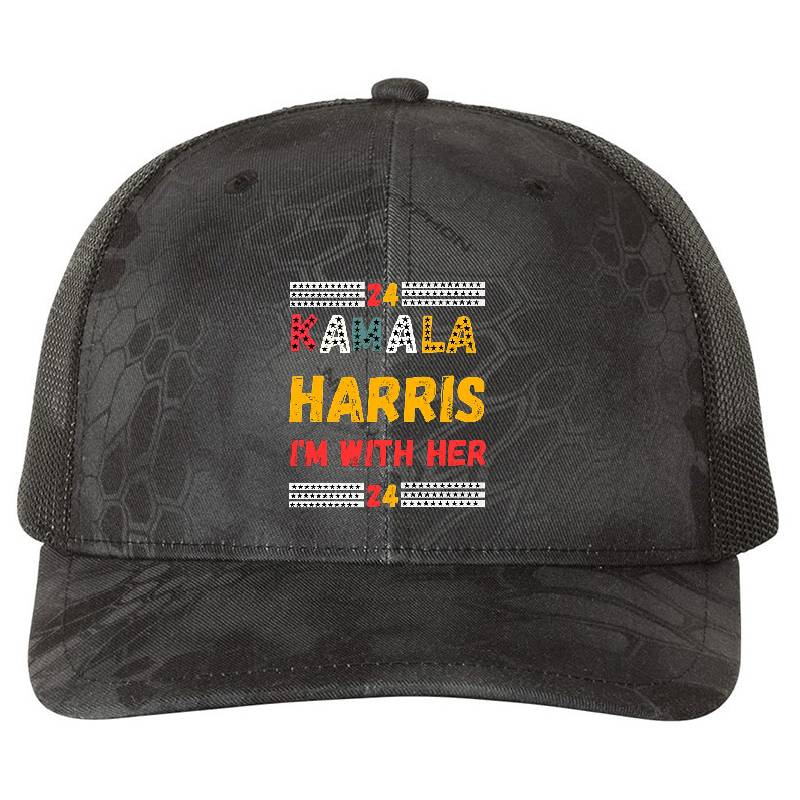 Womens Kamala Harris 2024 Support I'm with her Kamala Harris 2024 retro gift for him her Women Underwear Panties