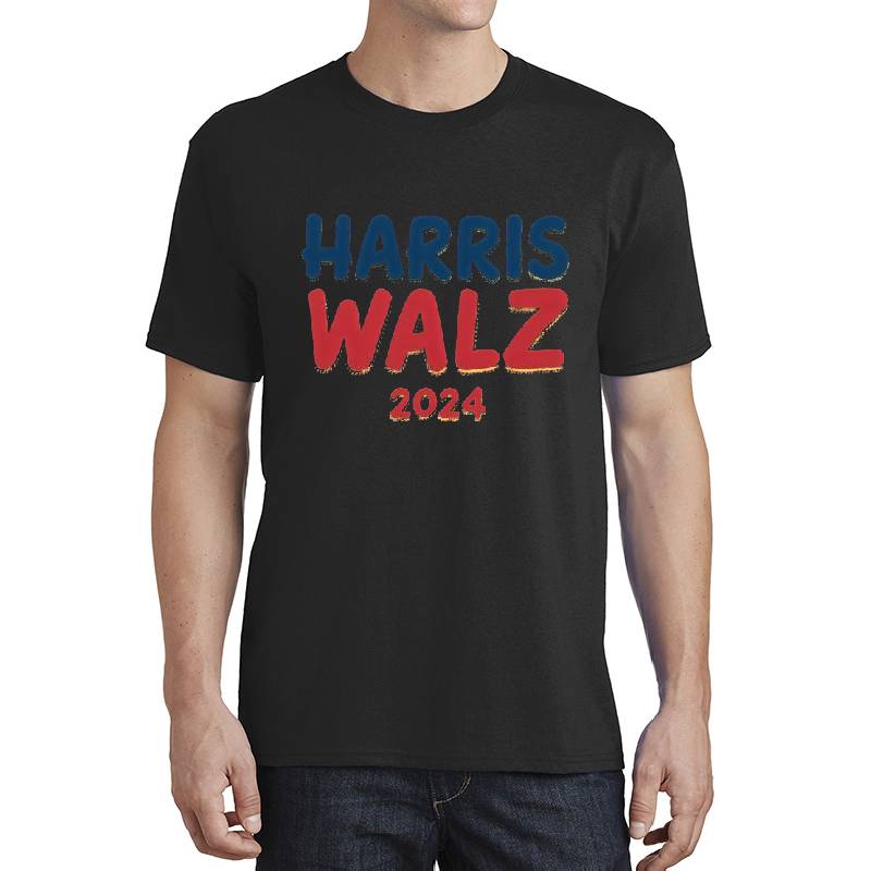 HARRIS WALZ 2024 Unisex Polo Jersey Sport Shirts