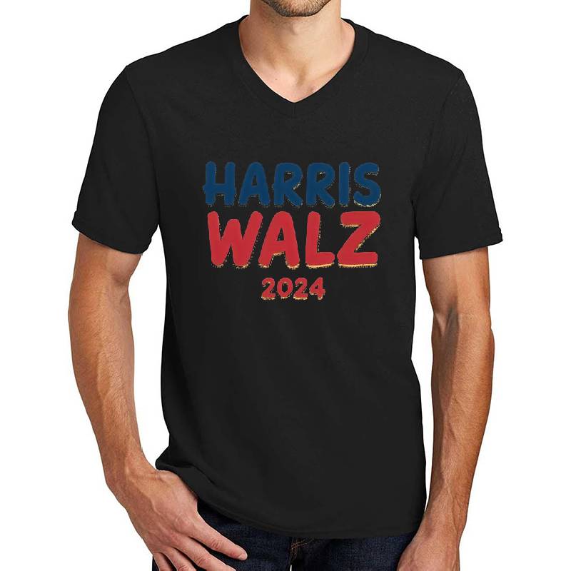 HARRIS WALZ 2024 Unisex Polo Jersey Sport Shirts