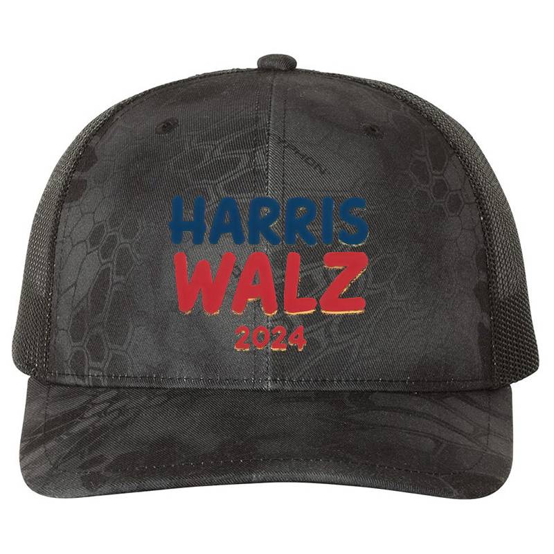 HARRIS WALZ 2024 Unisex Polo Jersey Sport Shirts