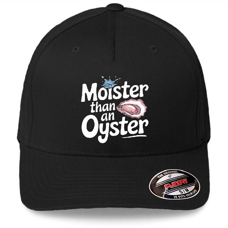 Moister Than An Oyster Shirt, Retro Funny Graphic  Cool Gift Idea Richardson Premium Trucker Snapback Caps