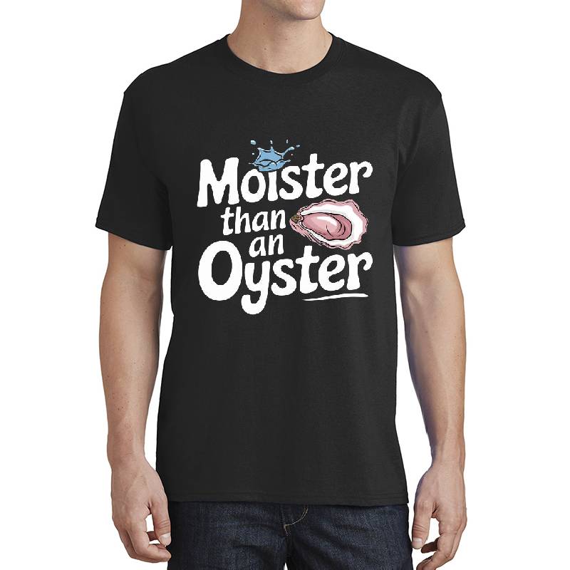 Moister Than An Oyster Shirt, Retro Funny Graphic  Cool Gift Idea Richardson Premium Trucker Snapback Caps
