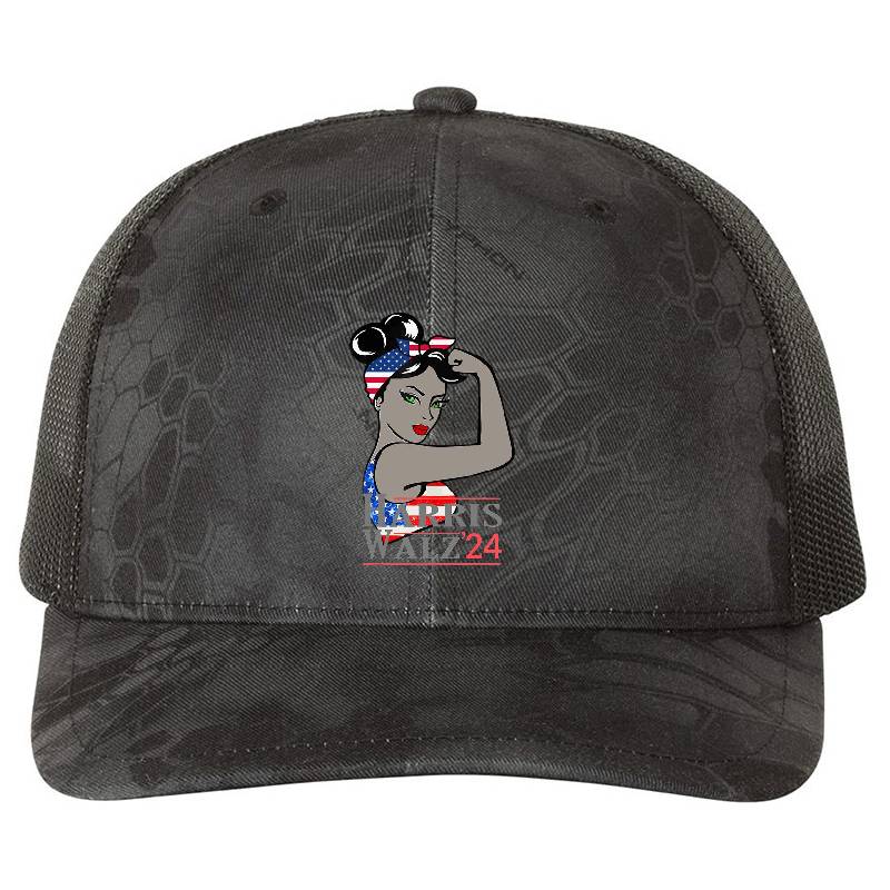 Harris Waltz 2024 power Premium Flat Bill Snapback Caps