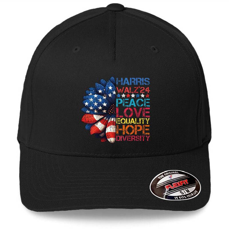 Harris Walz Richardson Premium Trucker Snapback Caps