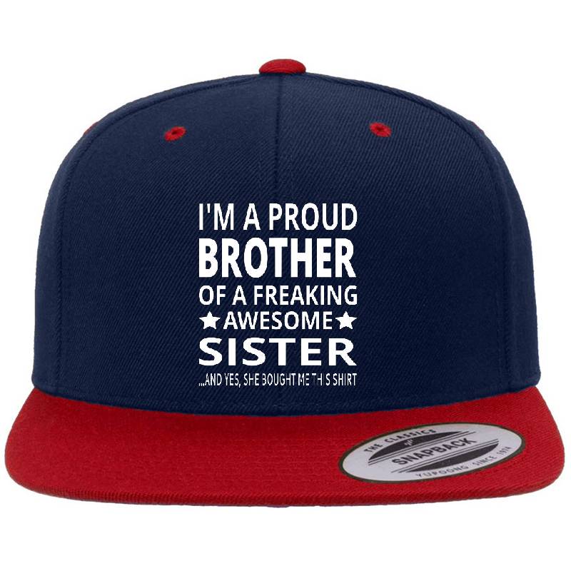 I'm A Proud Brother Of A Freaking Awesome Sister Unisex T-shirts