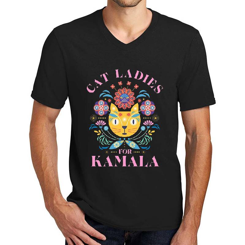 Cat Ladies For Kamala Richardson Premium Trucker Snapback Caps