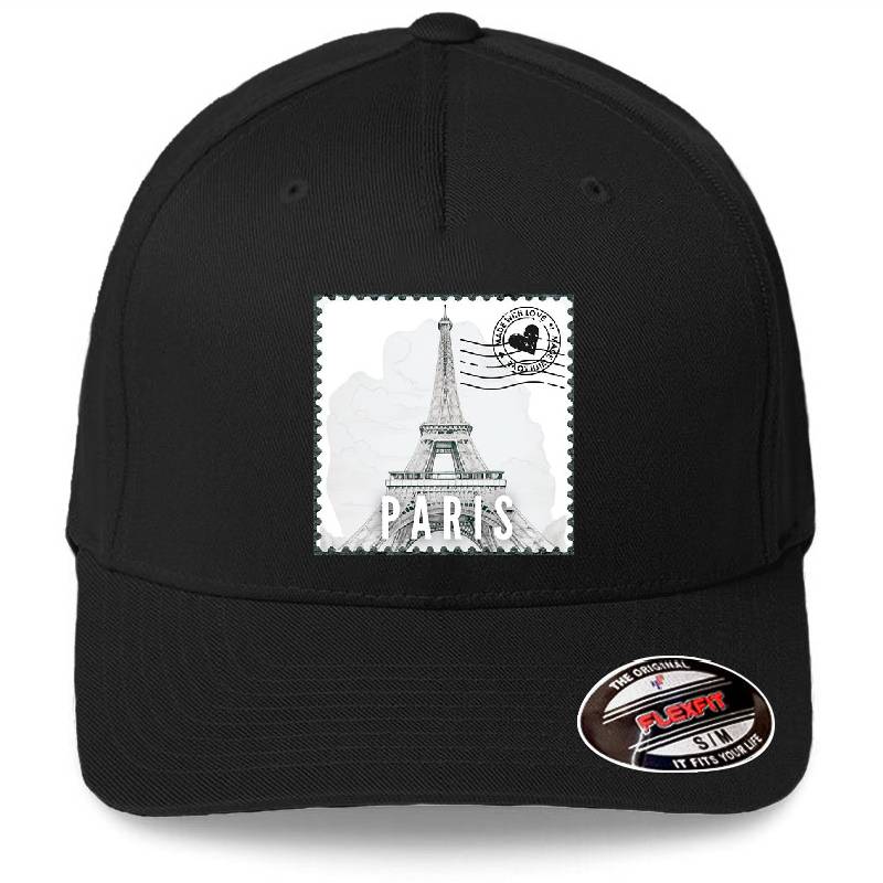 Elegance of Eiffel Tower Paris Richardson Premium Trucker Snapback Caps