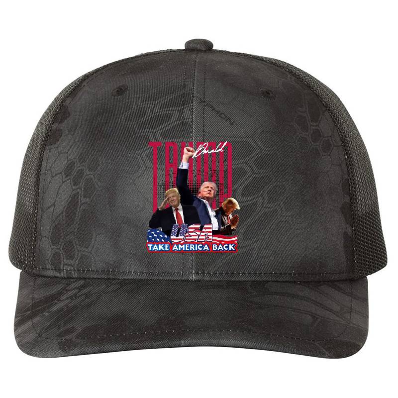 election 2024 Premium Flat Bill Snapback Caps