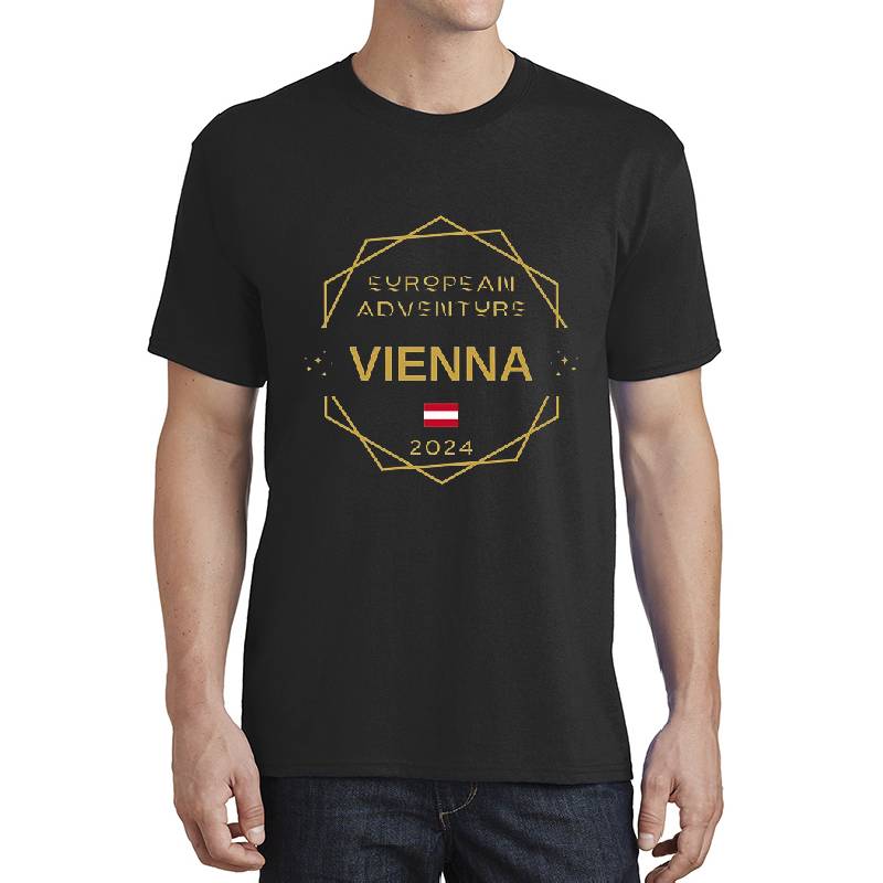 European Adventure Vienna Emblem Unisex Polo Jersey Sport Shirts
