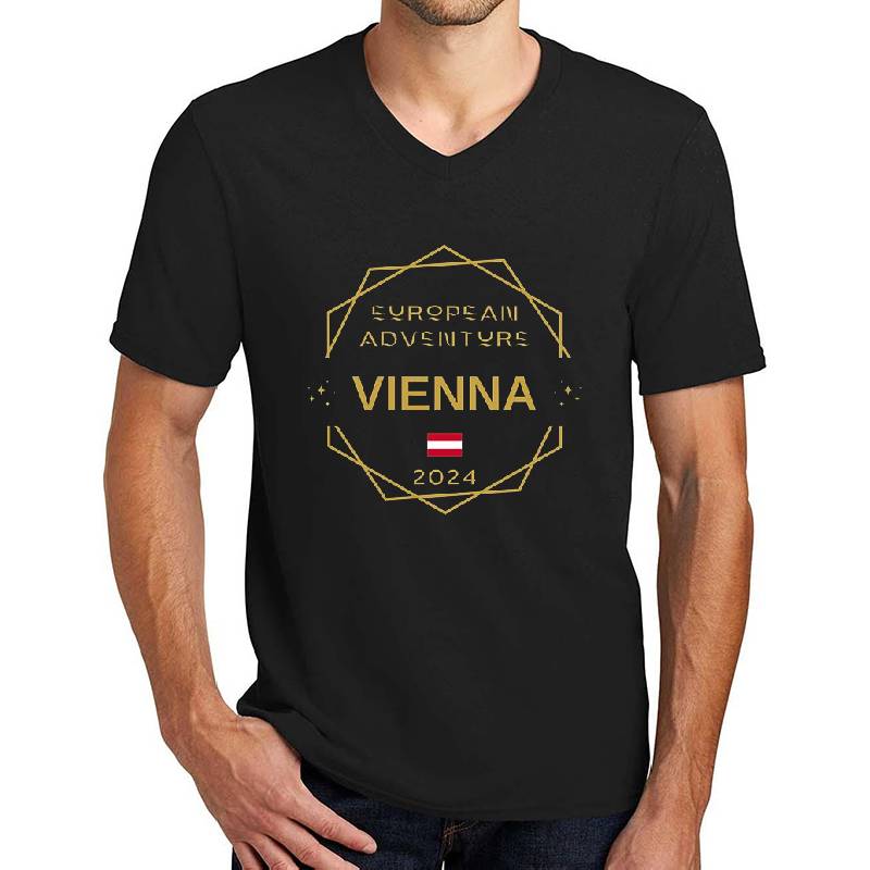 European Adventure Vienna Emblem Unisex Polo Jersey Sport Shirts