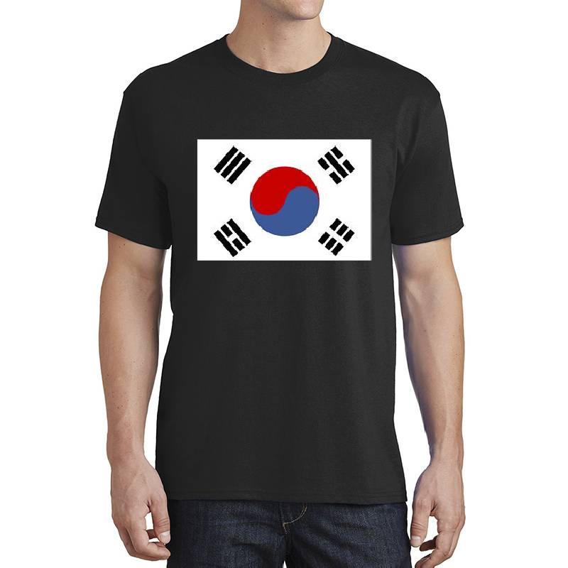 Korea Flag Unisex Polo Jersey Sport Shirts