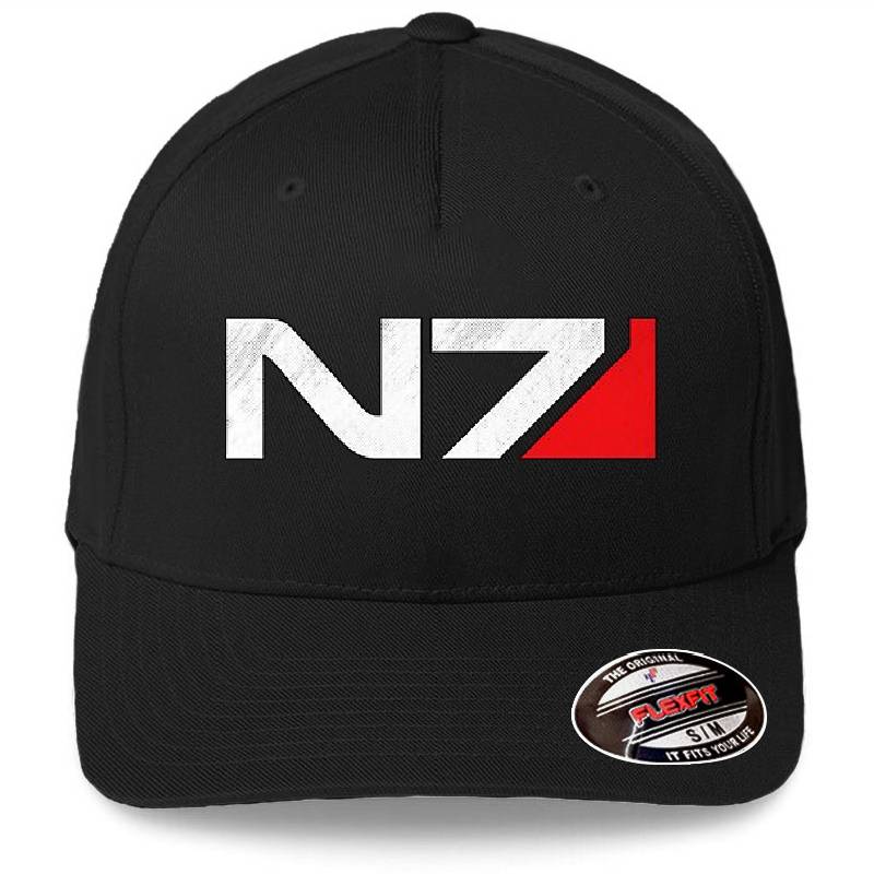 N7 logo Mass Effect Richardson Premium Trucker Snapback Caps