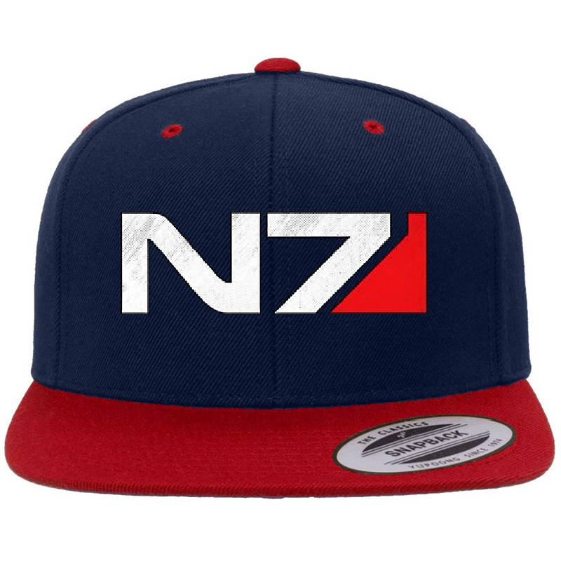 N7 logo Mass Effect Richardson Premium Trucker Snapback Caps