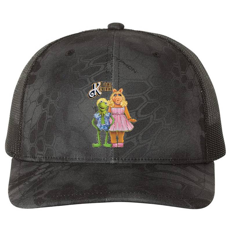 I am KERmit Premium Flat Bill Snapback Caps