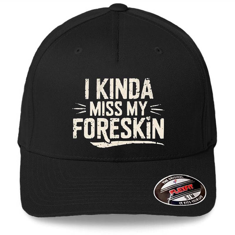 I Miss My Foreskin  Richardson Premium Trucker Snapback Caps