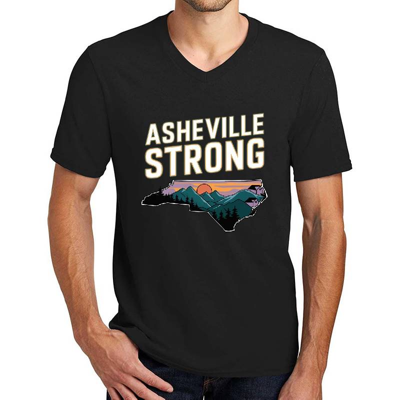 ASHEVILLE STRONG | Support Asheville North Carolina | Made in NC Unisex T-shirts