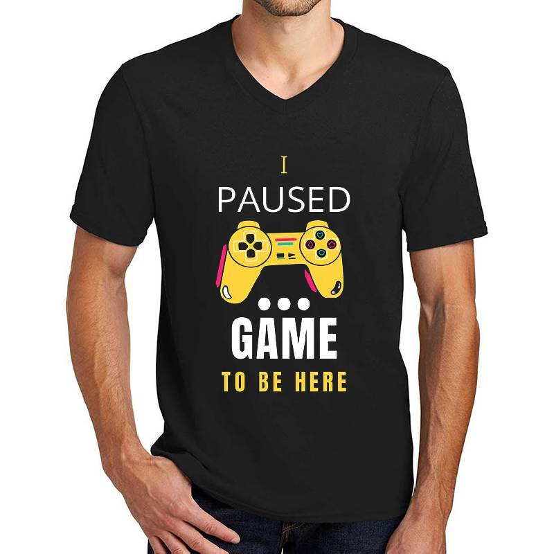 I Paused Game to Be Here – Funny Gamer Quote  Richardson Premium Trucker Snapback Caps