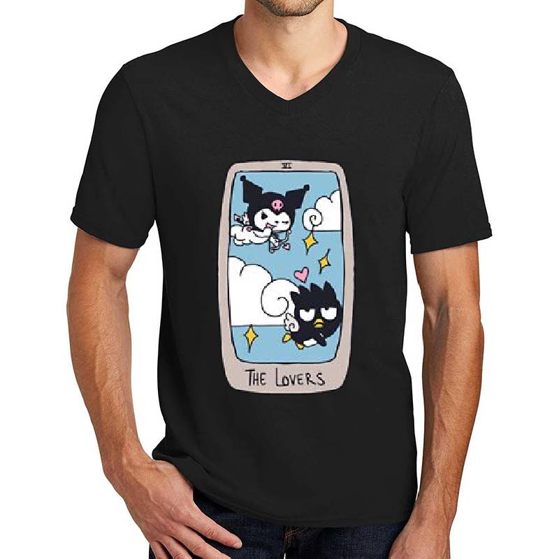 Sanrio Tarot “The Lovers” Kuromi and Badtz  Youth T-Shirts