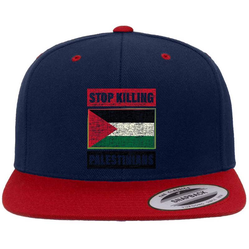 Stop Killing Palestinians, Human Rights for Gaza Flexfit Baseball Caps