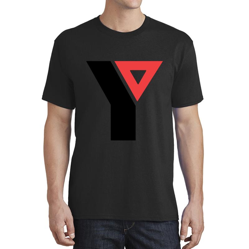 Ymca Old Logo Unisex T-Shirt Men Black