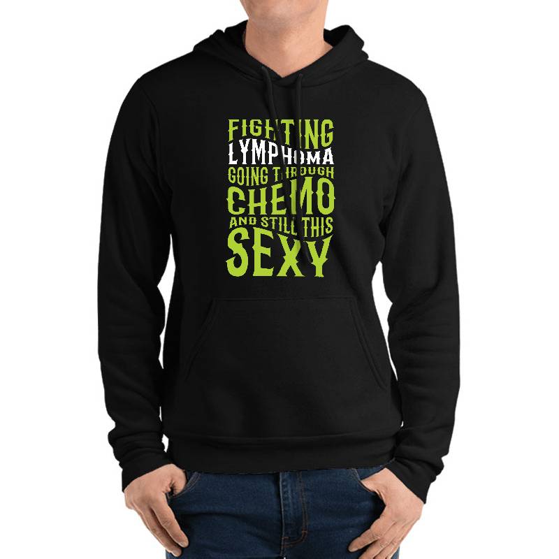 Funny Lymphoma Cancer Fighter Inspirational Quote Youth Hooded Sweatshirts