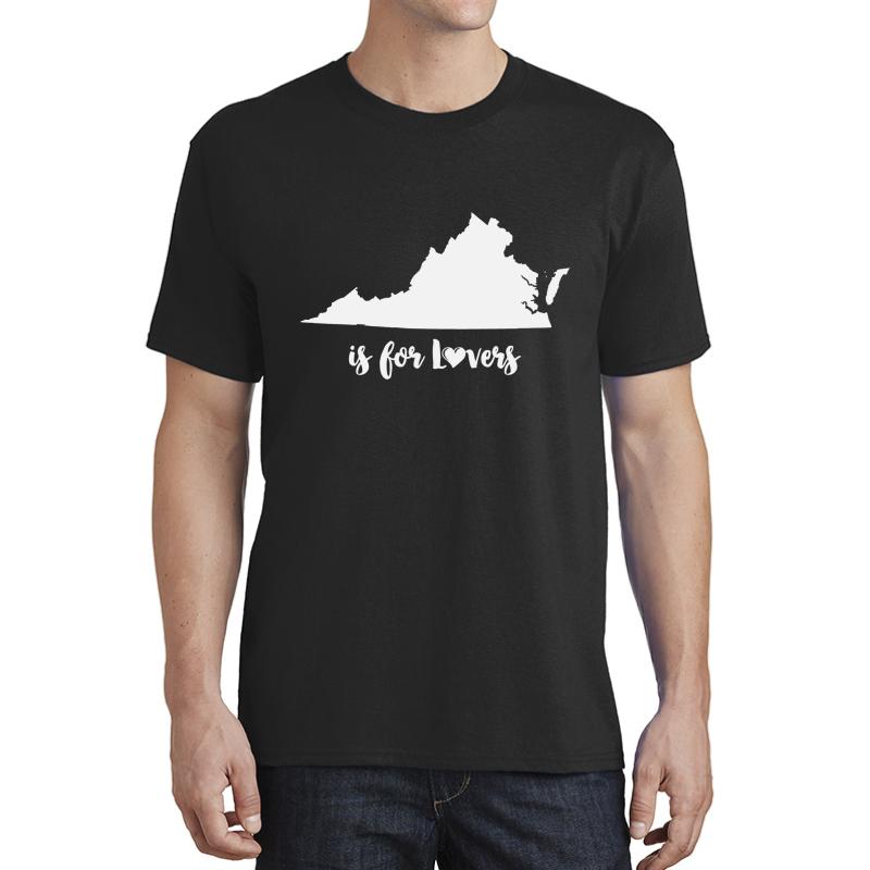 Virginia Is For Lovers Unisex T-Shirt Men Black