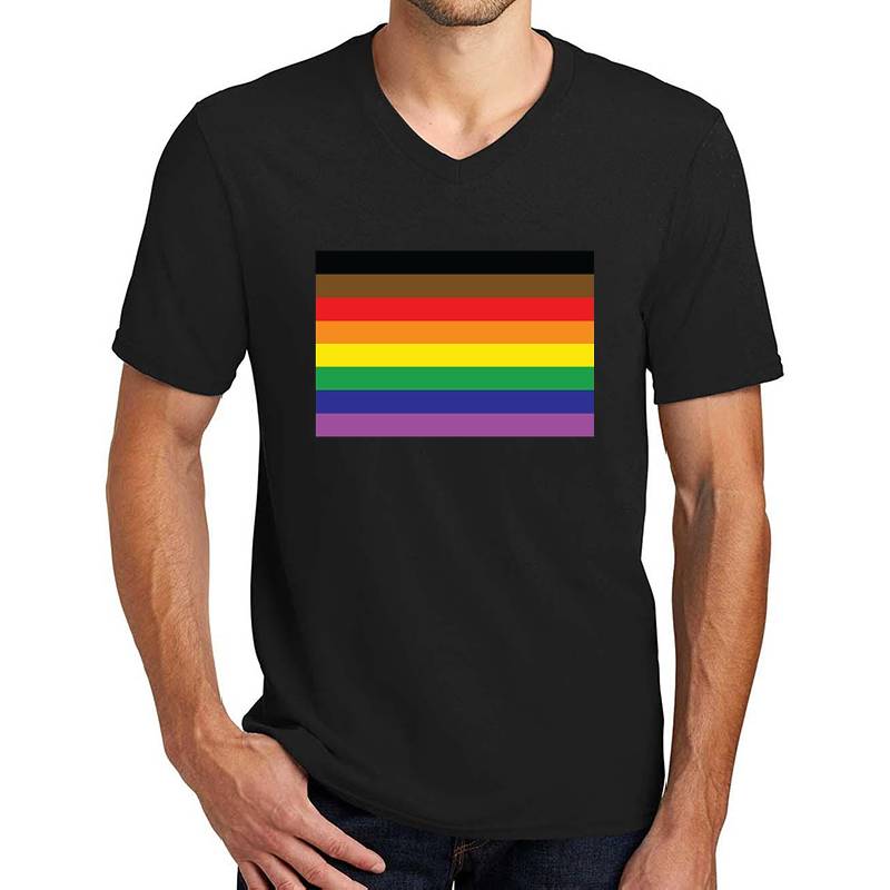 Rainbow Flag (Thick Stripes) Youth T-Shirts