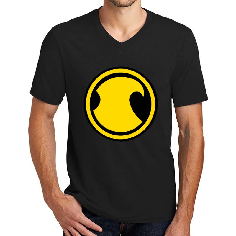 Tim Drake Red Robin's Symbol Unisex V-Neck T-Shirt Men Black