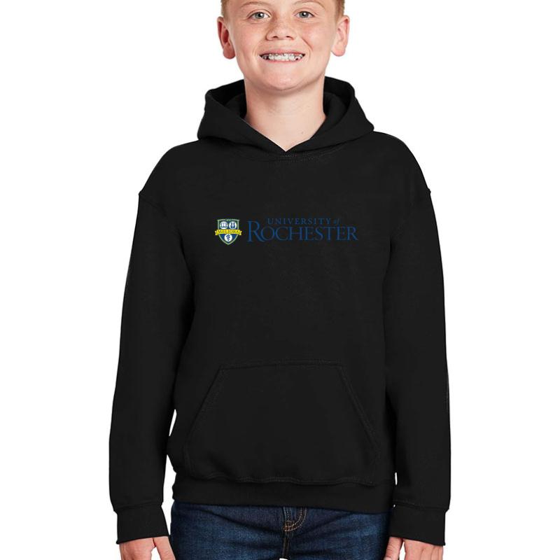 University Of Rochester Youth Hooded Sweatshirt Boy Black