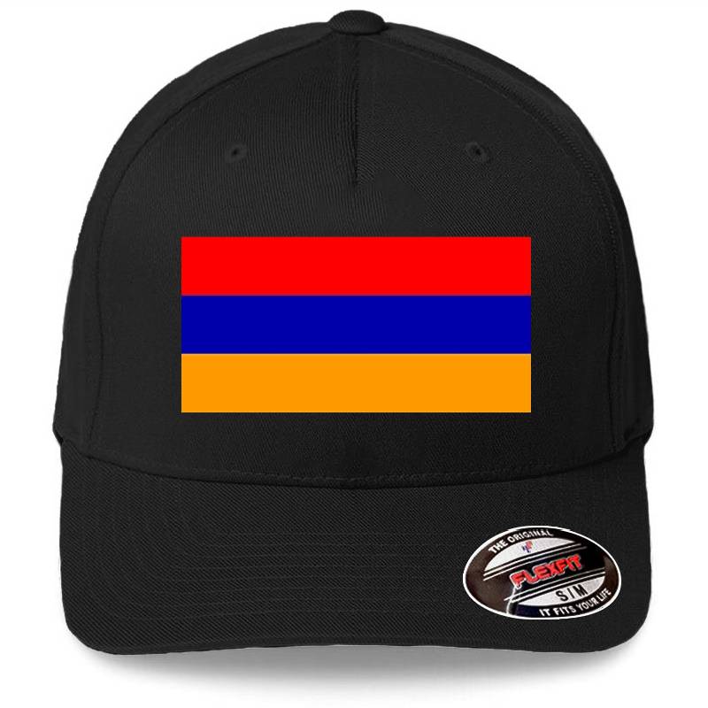 Armenia Flag Premium Flat Bill Snapback Caps