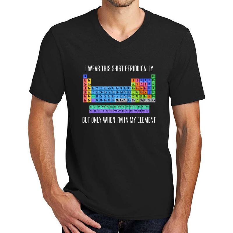 Funny Chemistry T Shirt Gift-I Wear This Shirt Periodically But Only When I'm In My Element for Women Men Richardson Premium Trucker Snapback Caps