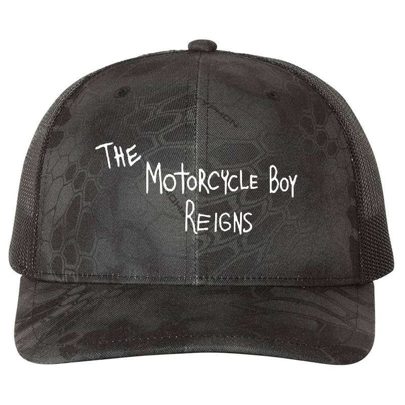 The Motorcycle Boy Reigns Youth Hooded Sweatshirts