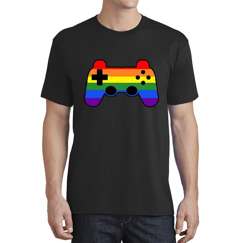 Gay Gamer Gaming Pride T-Shirts For Gaymers (and more!) Flexfit Baseball Caps
