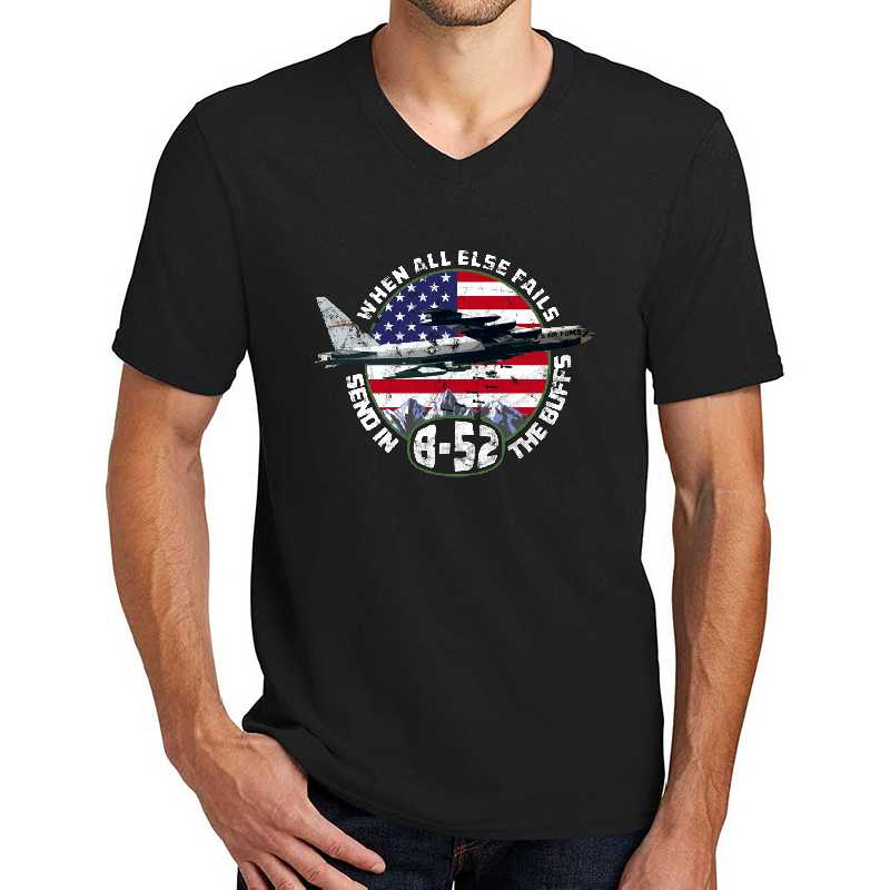 Send In The Buffs B-52 Stratofortress Bomber Design Unisex T-shirts
