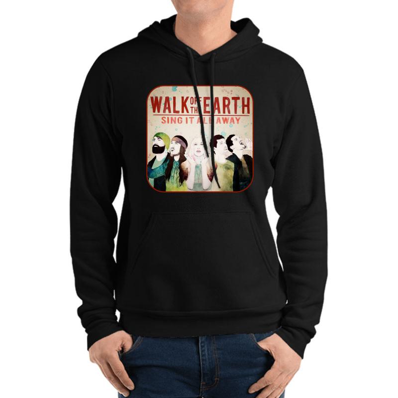 Walk Off The Earth - Sing It All Away Album  Unisex Hooded Sweatshirt Men Black