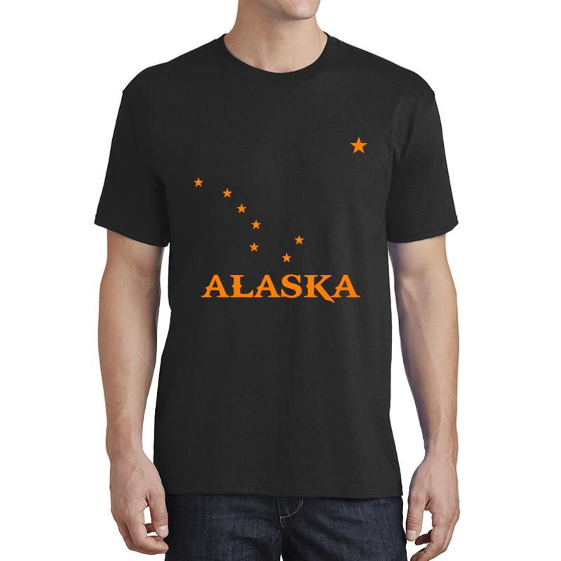 Alaska Unisex T-Shirt Men Black