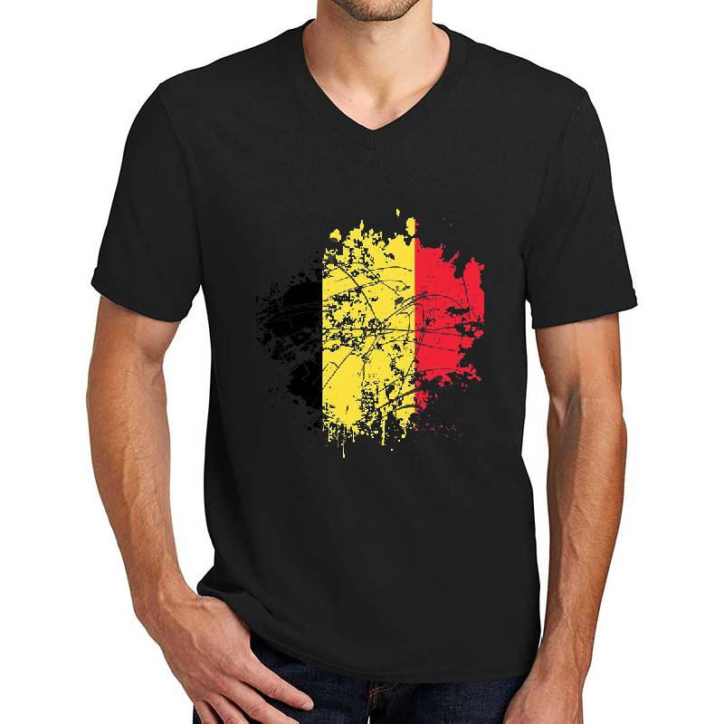 Belgian Flag Unisex T-shirts