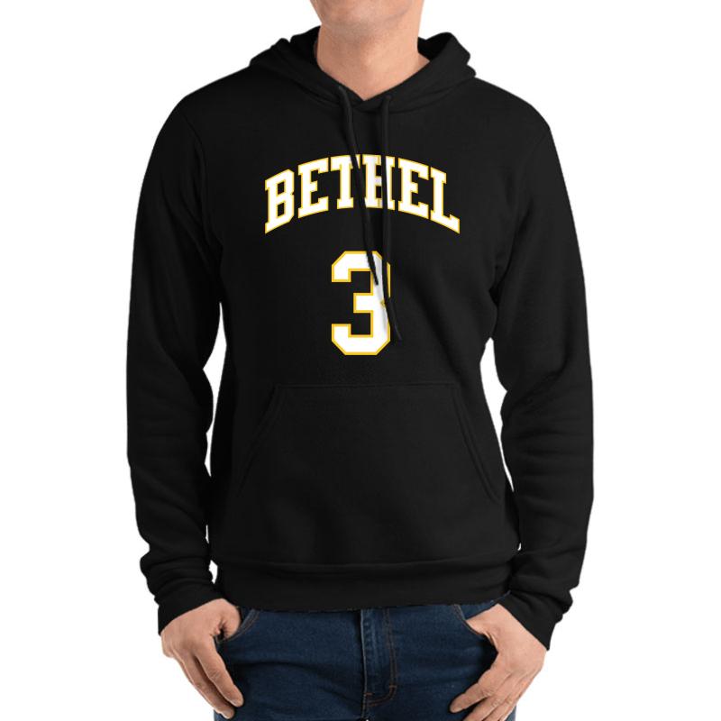 Allen Iverson 3 Bethel High School Basketball Team Unisex Hooded Sweatshirt Men Black