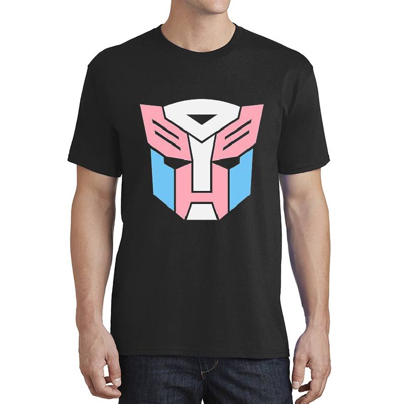 Transformers - Transgender Pride Flag Flexfit Baseball Caps