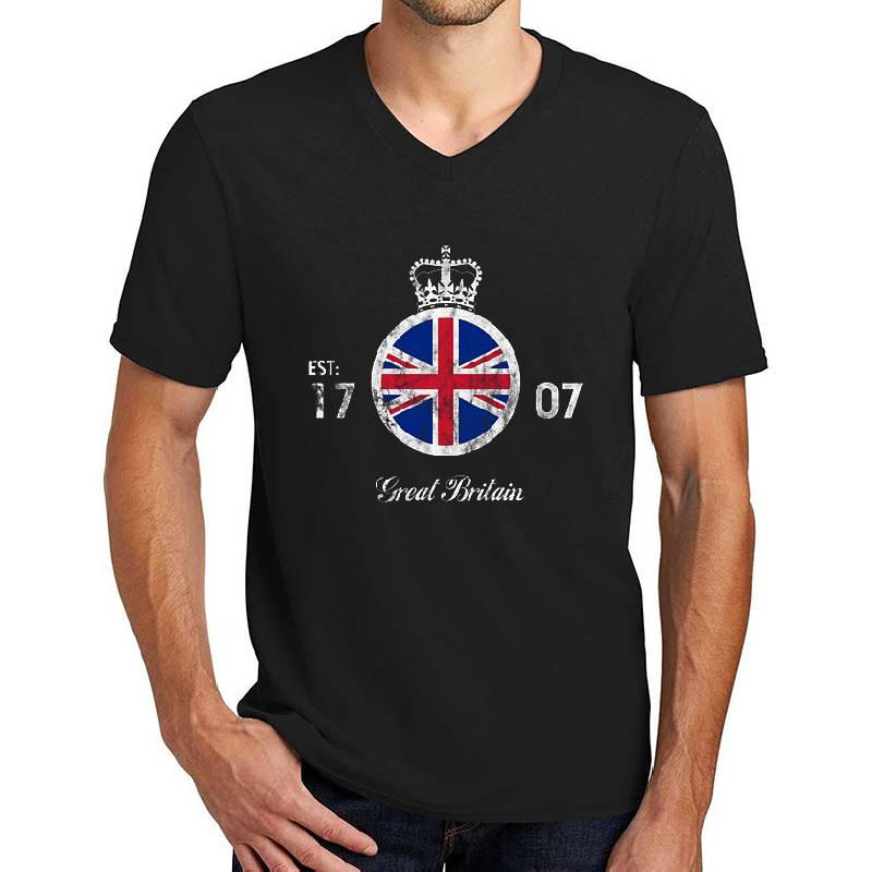Great Britain - Established 1707 - Colour Premium Flat Bill Snapback Caps